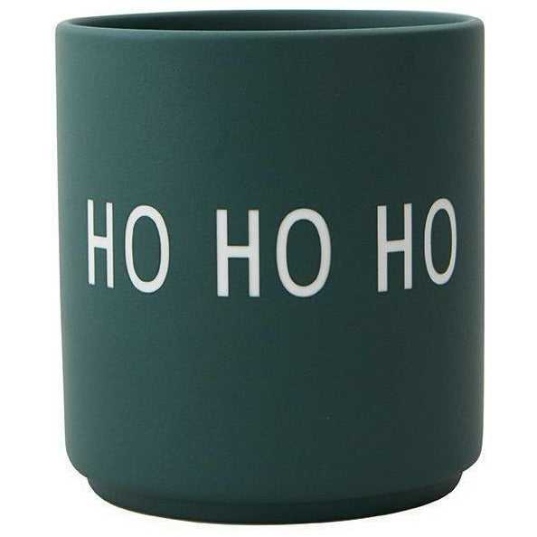 设计字母最喜欢的杯子，Ho Ho Ho，绿色