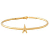 Design Letters My Bangle A Bangle, 18k Gold Plated Silver