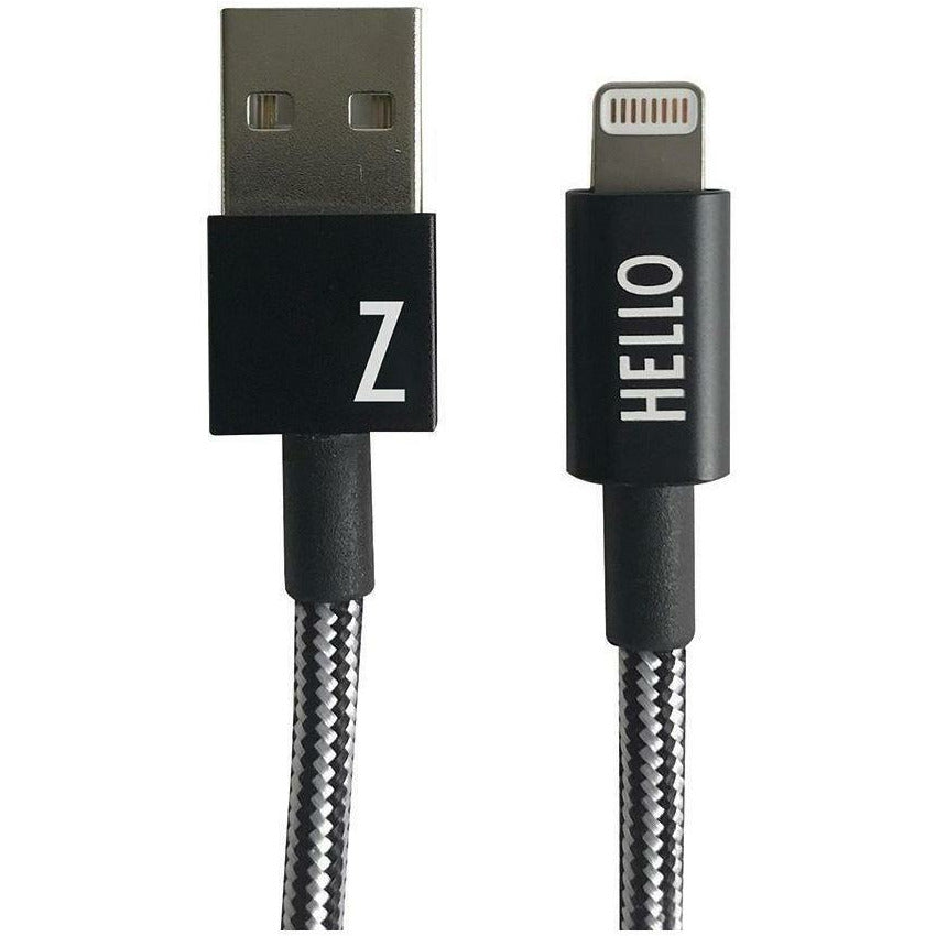 Letras de diseño Mycable I Teléfono Cable de carga A Z, Z, Z