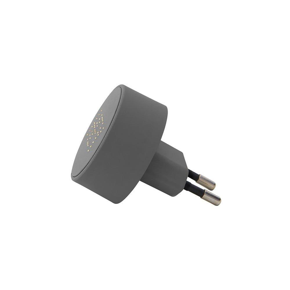 Design Lettere Mycharger Charger con perline hey, grigio