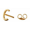 Design Letters Ohrring mit Buchstabe, Gold, C