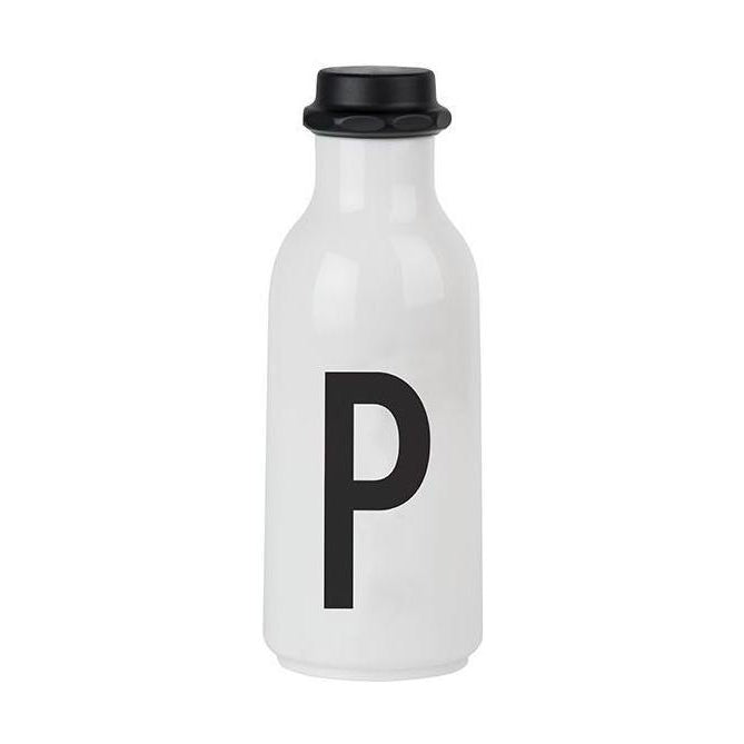 Progetta lettere bottiglia d'acqua personale a z, p
