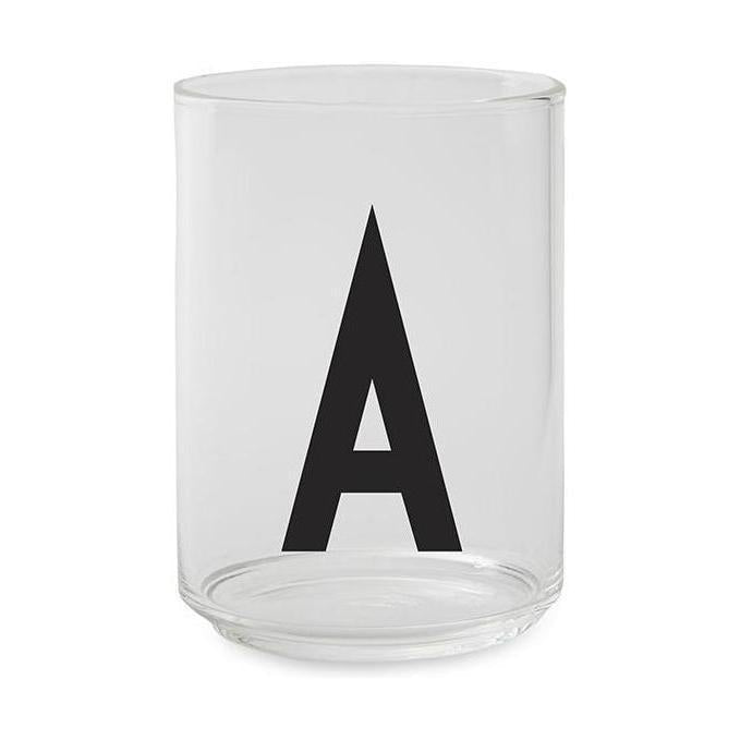 Diseño de cartas de vidrio para beber personal a z, un