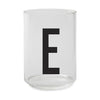 Design Letters Persönliches Trinkglas A Z, E