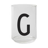 Design Letters Personligt drikke glas a z, g