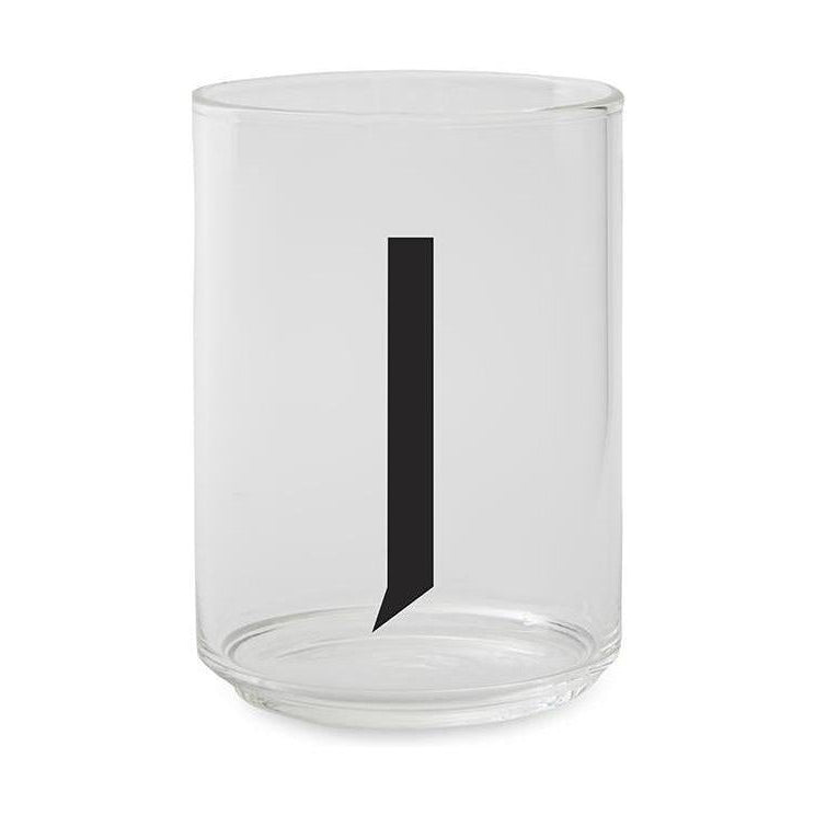 Design Letters Personligt drikke glas a z, j