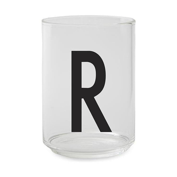 Lettere di progettazione in vetro da bere personale a z, r