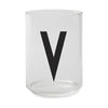 Design Letters Persönliches Trinkglas A Z, V