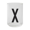 Design Letters Personal Drinking Glass A Z, X
