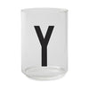 Design Letters Personligt drikke glas a z, y