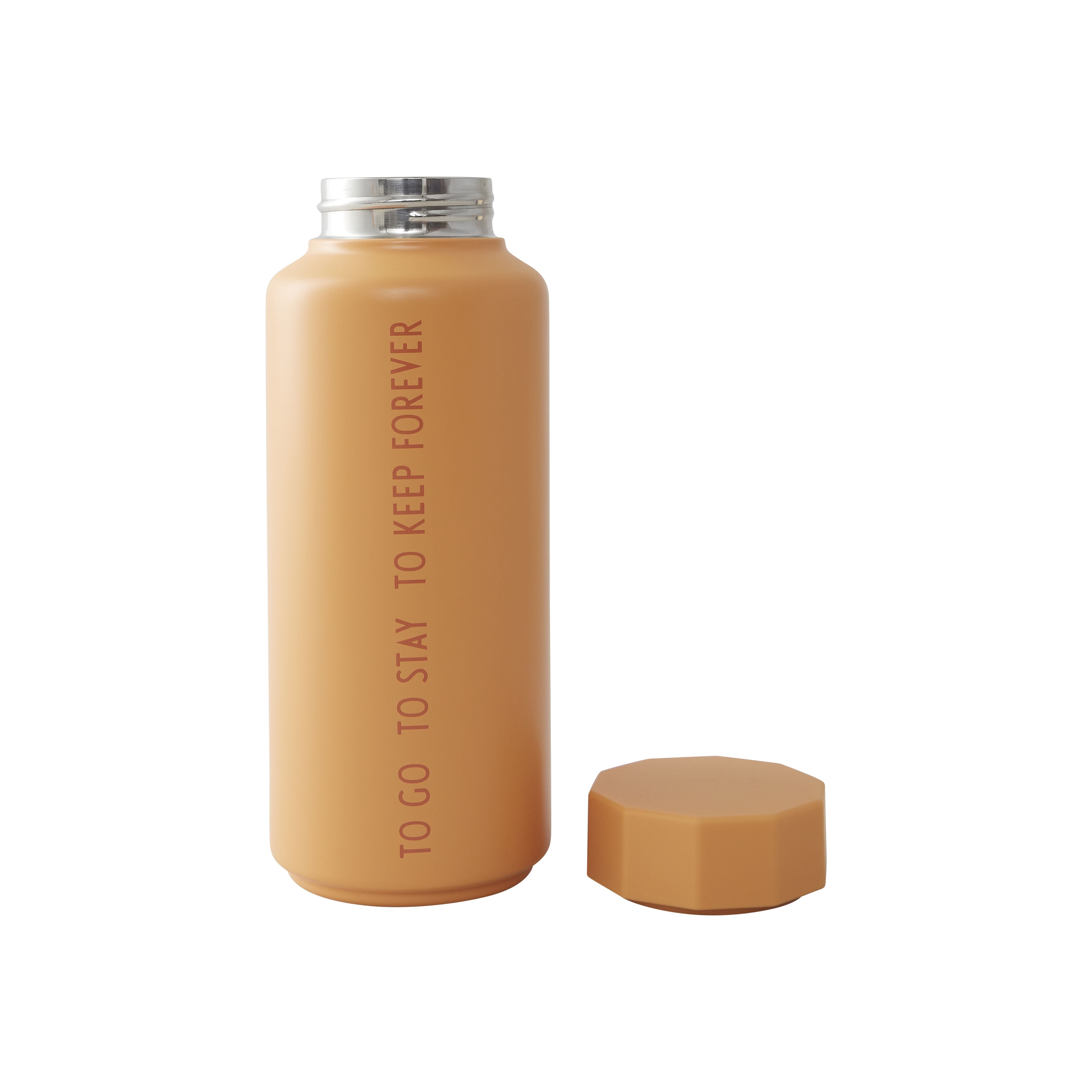 Design Letters Special Edition Thermo Bottle 500 ml, orange