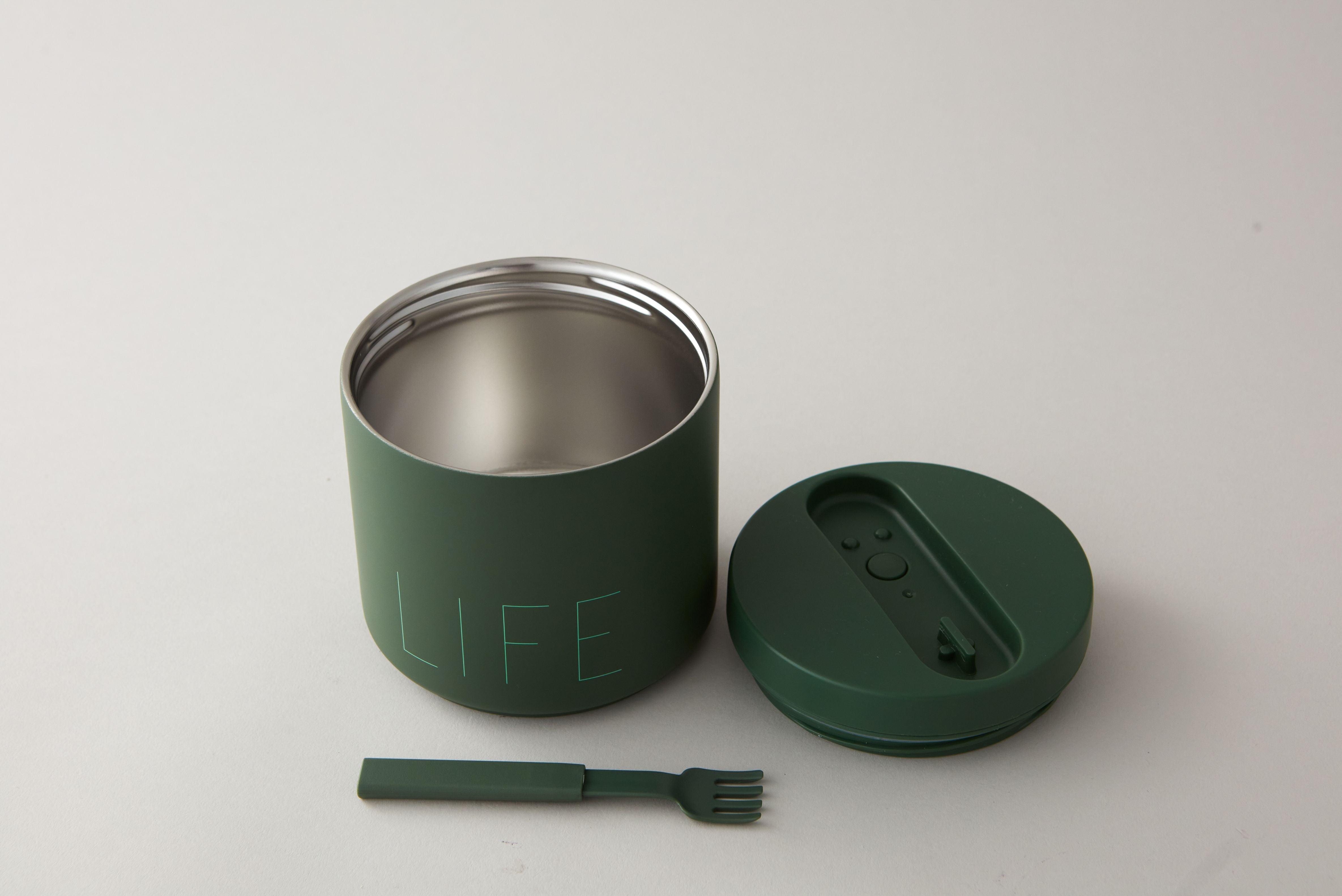 Design Letters THERMOS Lunchbox grande, Myrtle Green