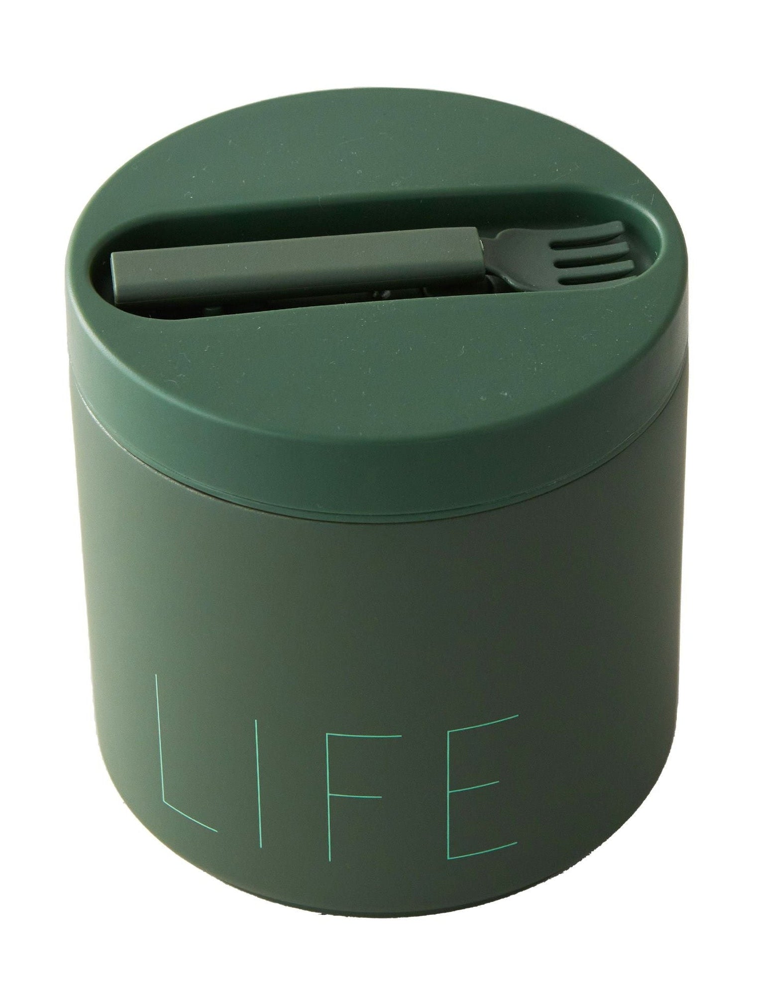 设计字母热水瓶午餐盒大，默特尔绿色