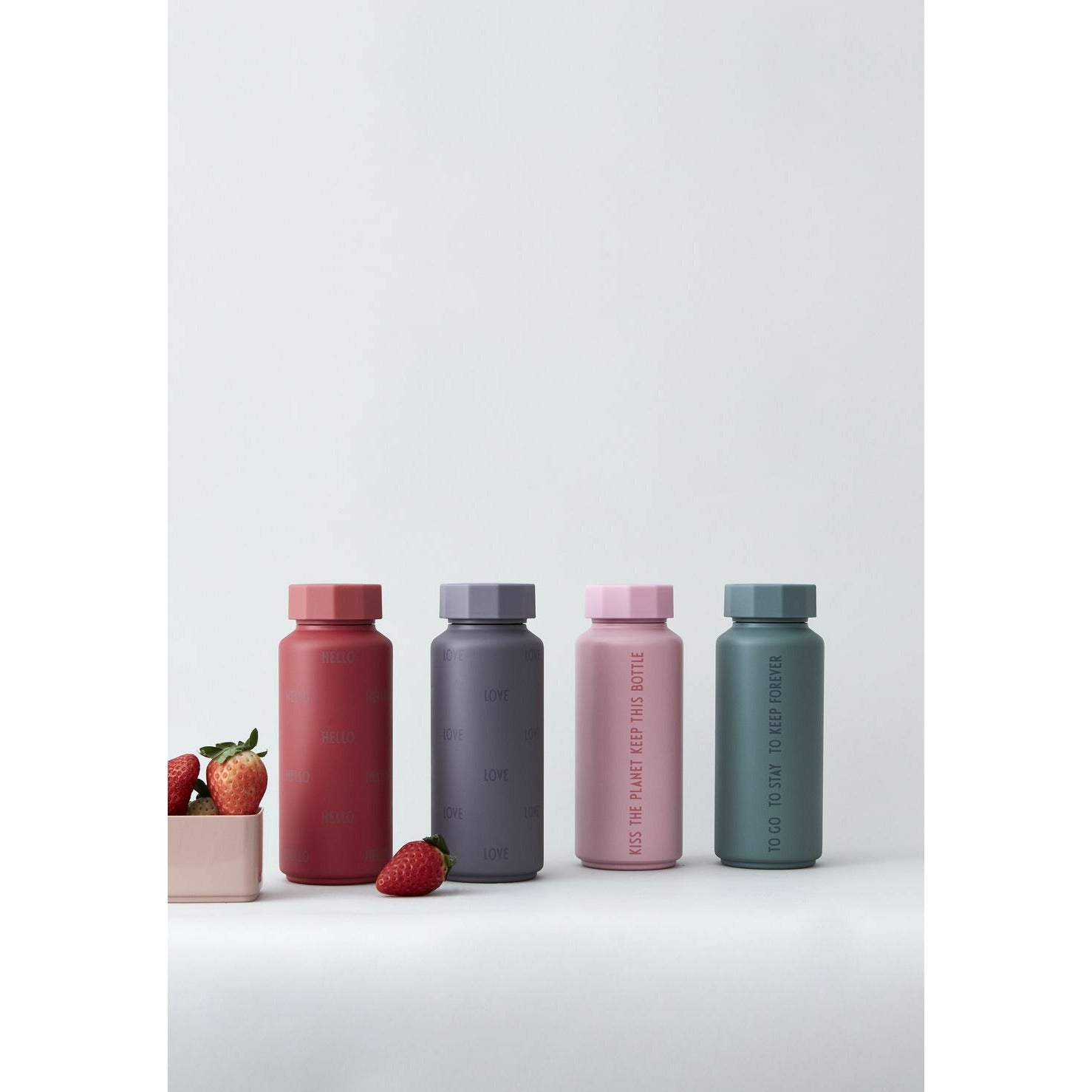 Design Letters Thermos Special Edition Dusty Purple, Love