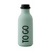 Design Letters To Go Water Bottle, Green