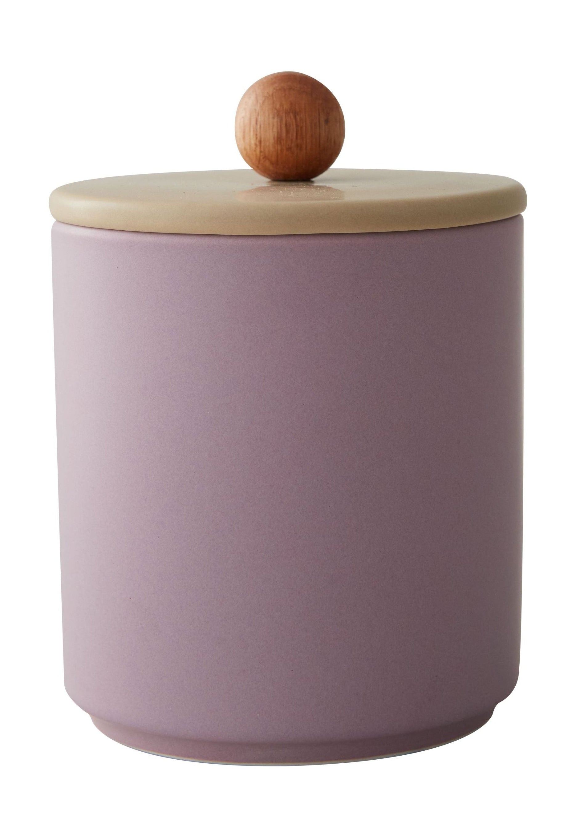 Design Letters Treasure Jar, Lavender/Beige