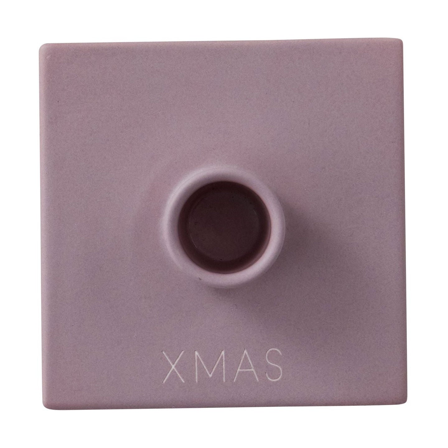Design Letters Christmas Candle Holds Xmas, Lavender