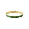 Design Letters Mot Candy Bangle Special Edition Love, Forest Green
