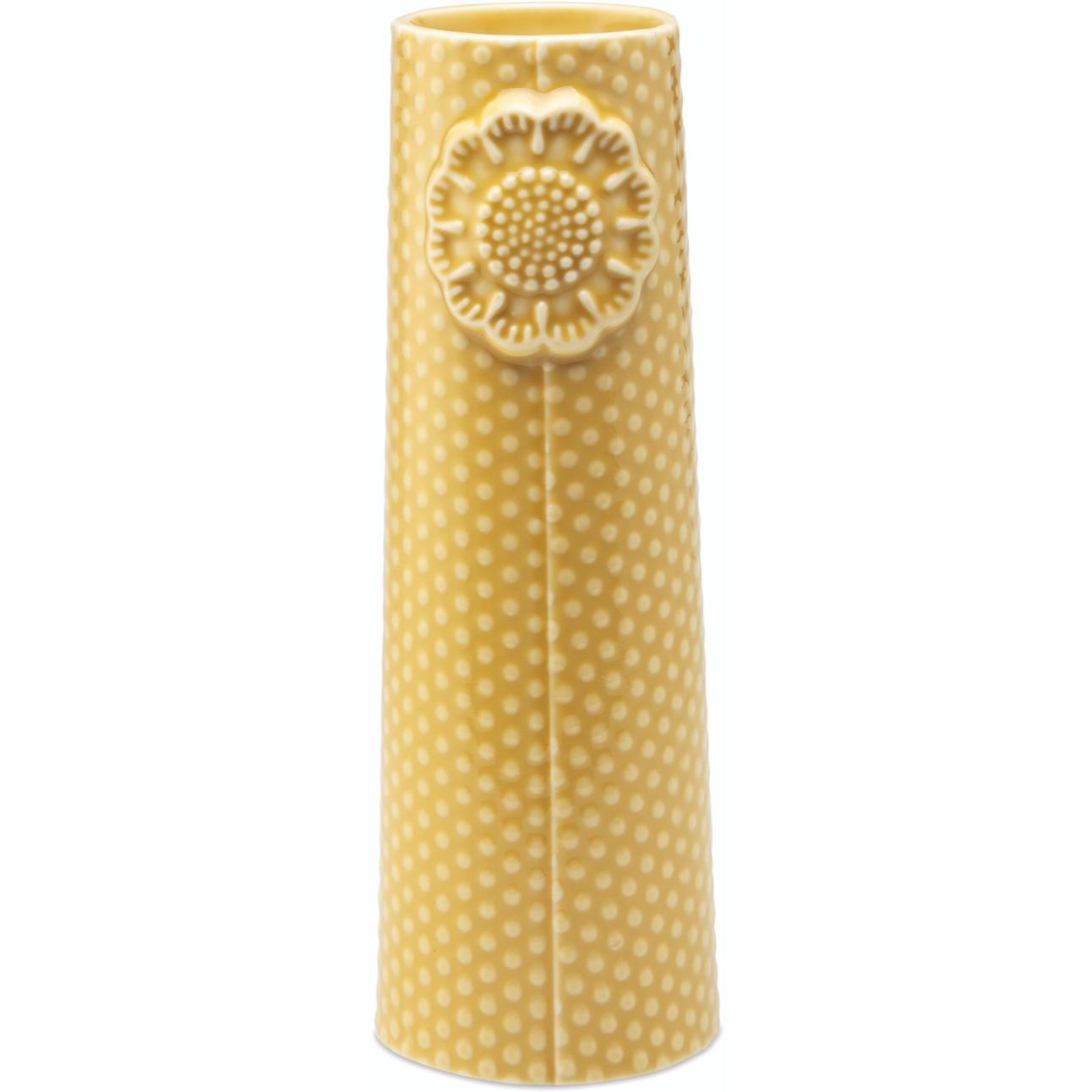 Dottir Pipanella Dot Vase Curry, 15,2cm