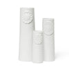 Dottir Pipanella Flock Clean Linen Vase Set Of 3 (Mini/Lille/Stor)