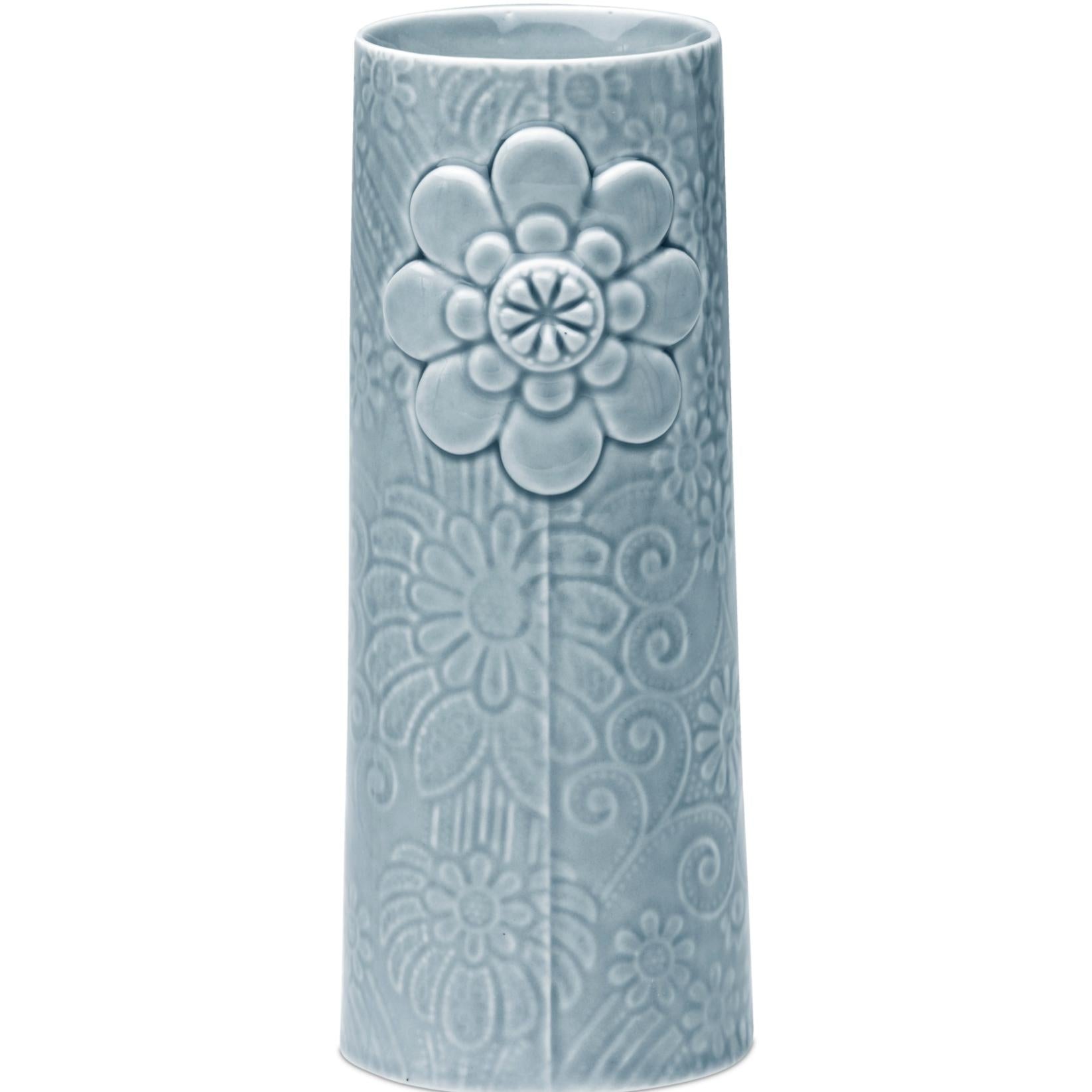 Dottir Pipanella花瓶蓝/灰色，18,8cm