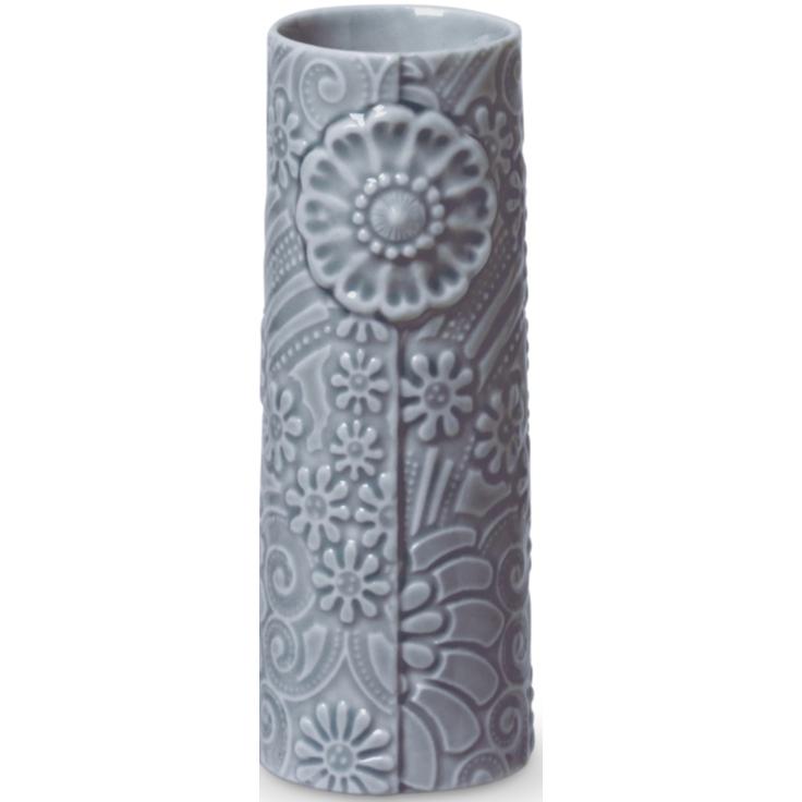 Dottir Pipanella Vase à Fleurs Bleu/Gris, 9cm