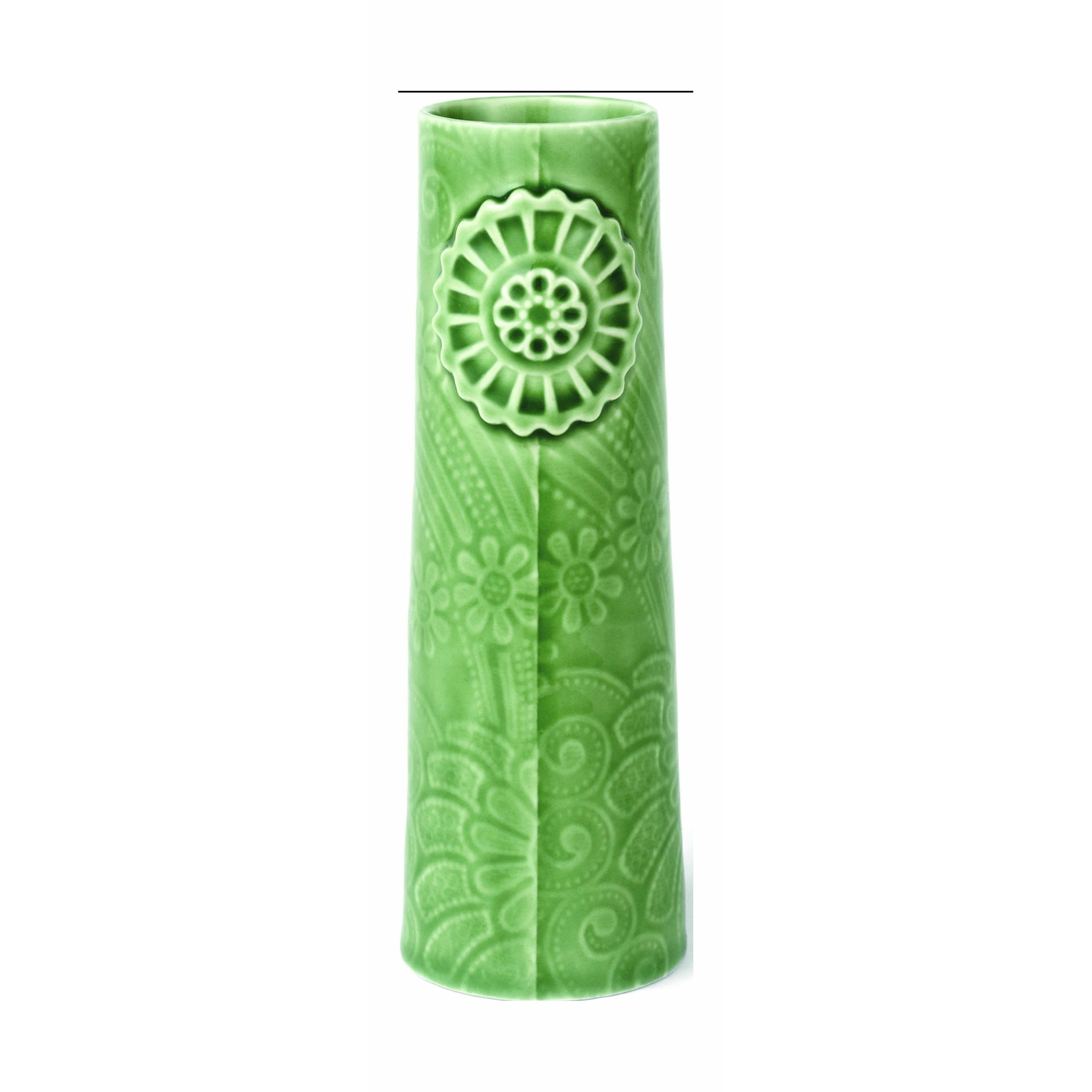 Dottir Pipanella花瓶绿色，15厘米