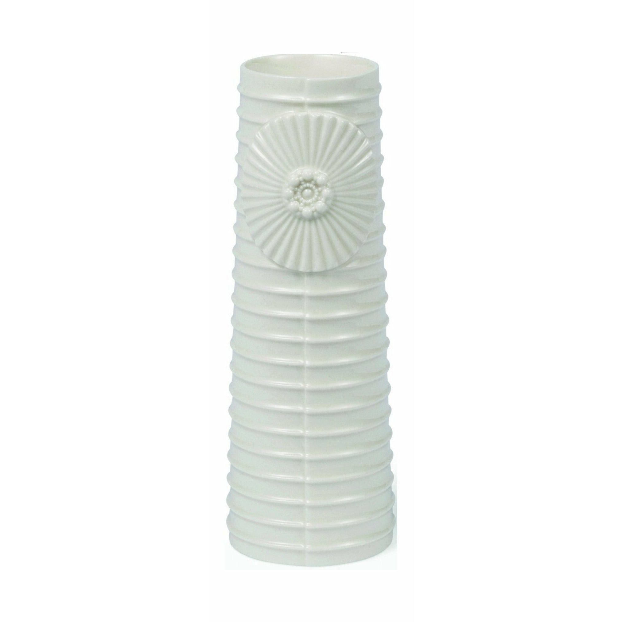 Dottir Pipanella Lines Vase Weiß, 16,5cm