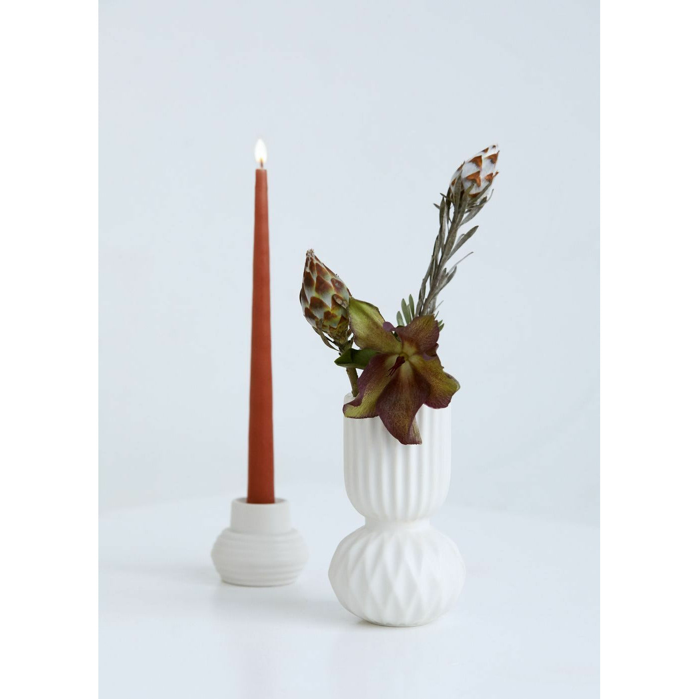 Vase di Dottir Rufflebell, bianco