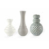 Dottir Samsurium Minibell Vase Set, Blue/Grey