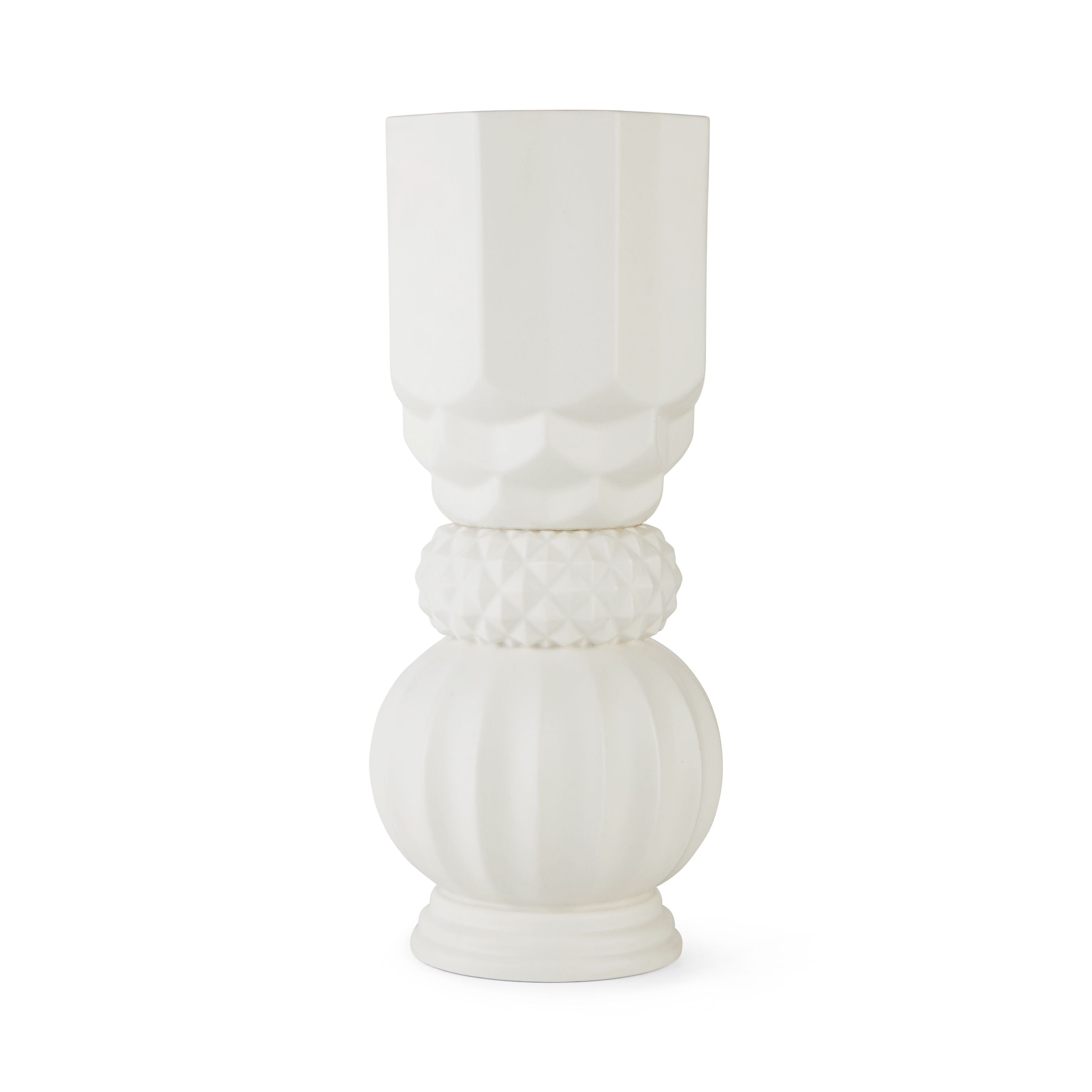 Dottir Samsurium Turmglocke Vase, Weiß