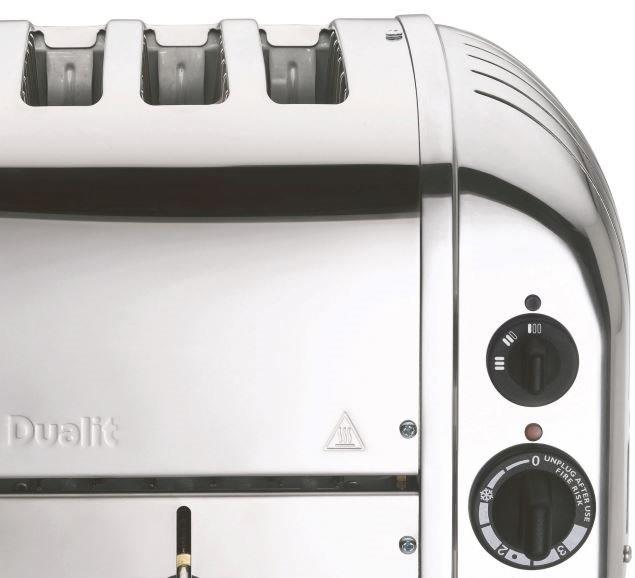 Dualit Classic Toaster New Gen 4 Slot, Polished