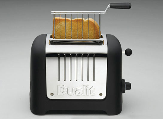 Dualit Lite Toaster 2 Schlitze, Schwarz