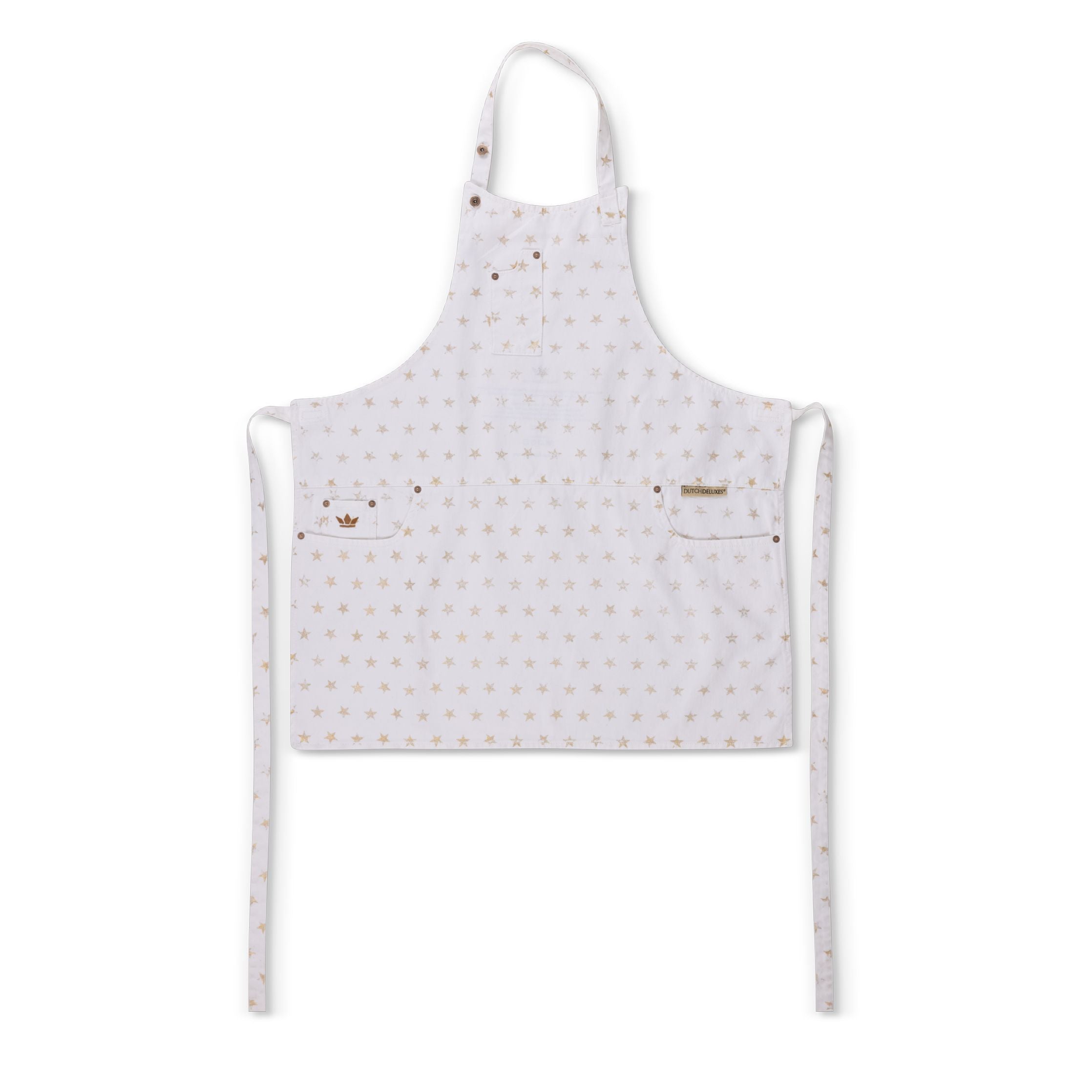 Dutchdeluxes Five Pocket Apron Slim Fit, Starry White