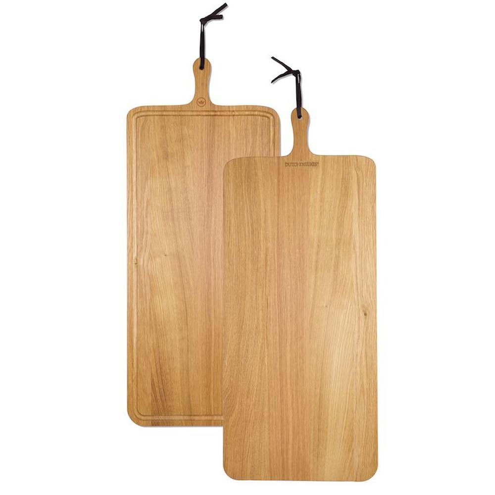 Dutchdeluxes Board de pan rectangular XL, roble