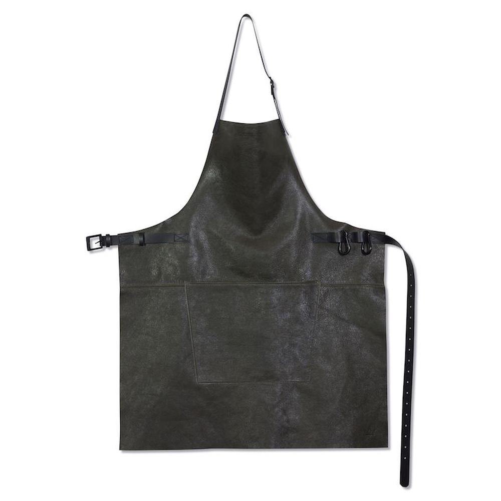 Dutchdeluxes Apron In Bbq Style, Vintage Grey