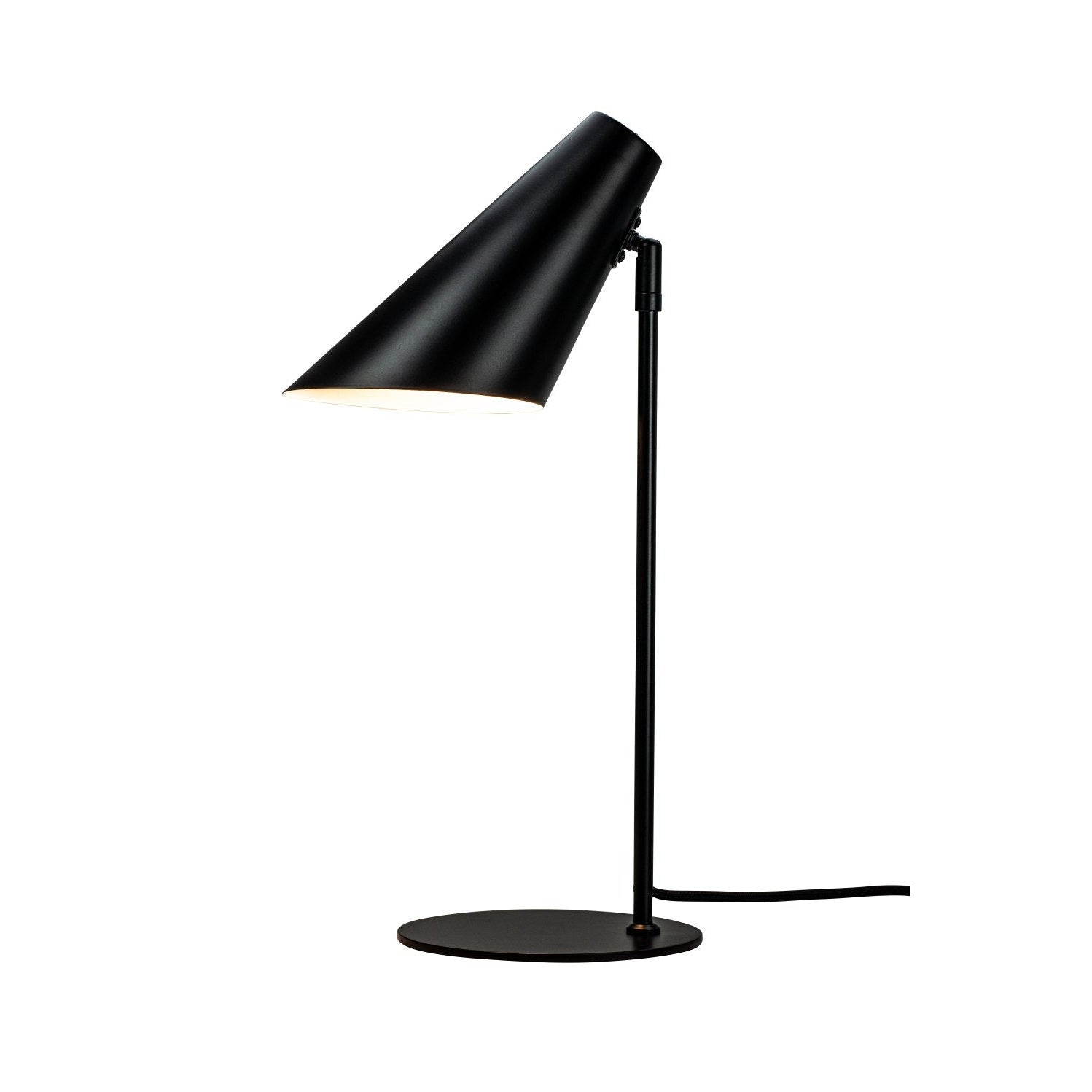 Dyberg Larsen Lampe de table en calotte, noir