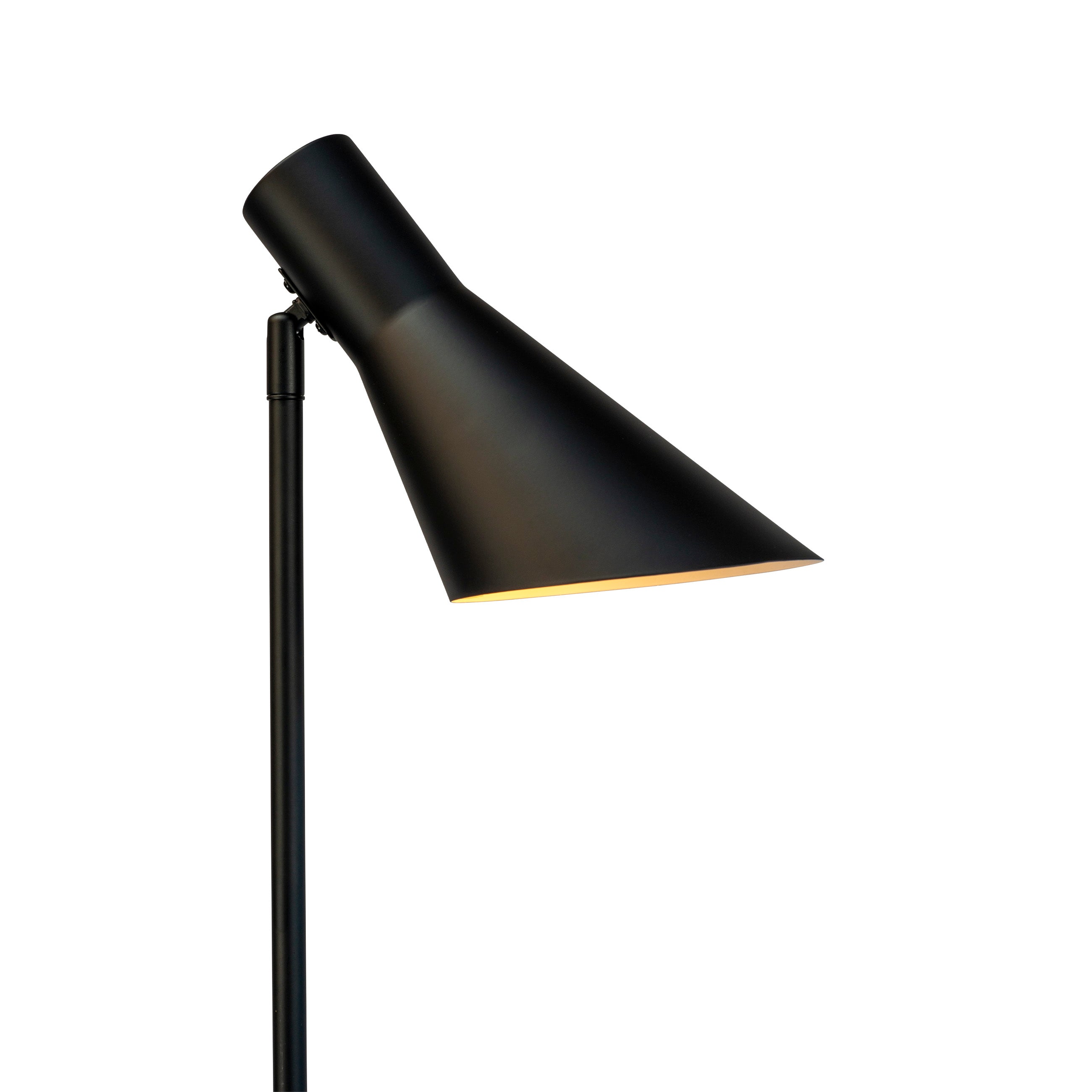 Dyberg Larsen DL12 vloerlamp, mat zwart