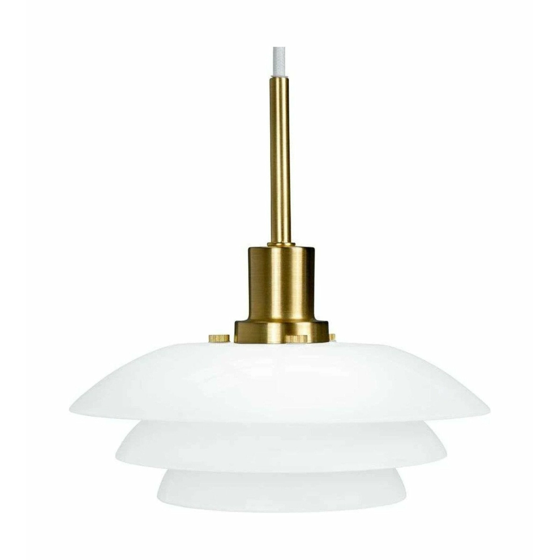 Dyberg Larsen Dl20 Pendant Lamp, Opal/Brass