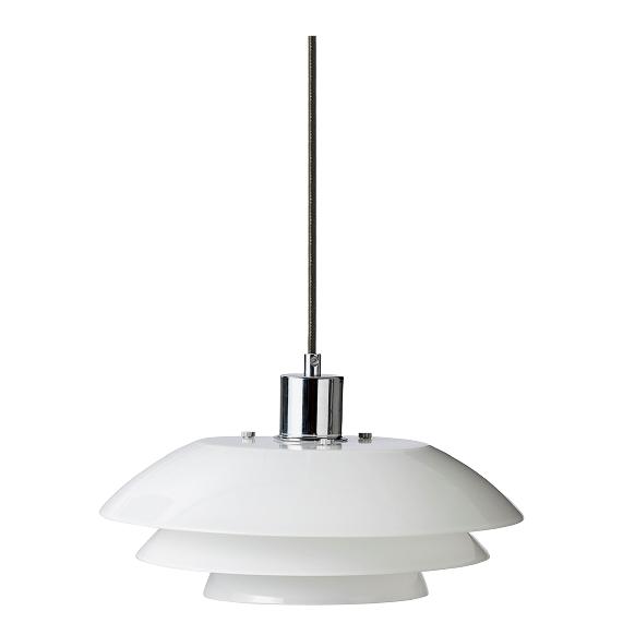 Dyberg Larsen DL31 hanglamp, opaalglas