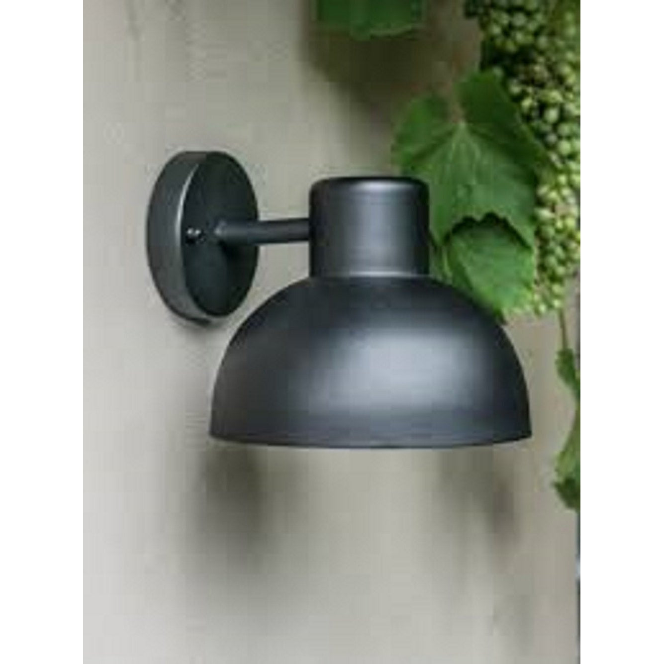 Dyberg Larsen Hadsten Outdoor Wall Lamp, Black