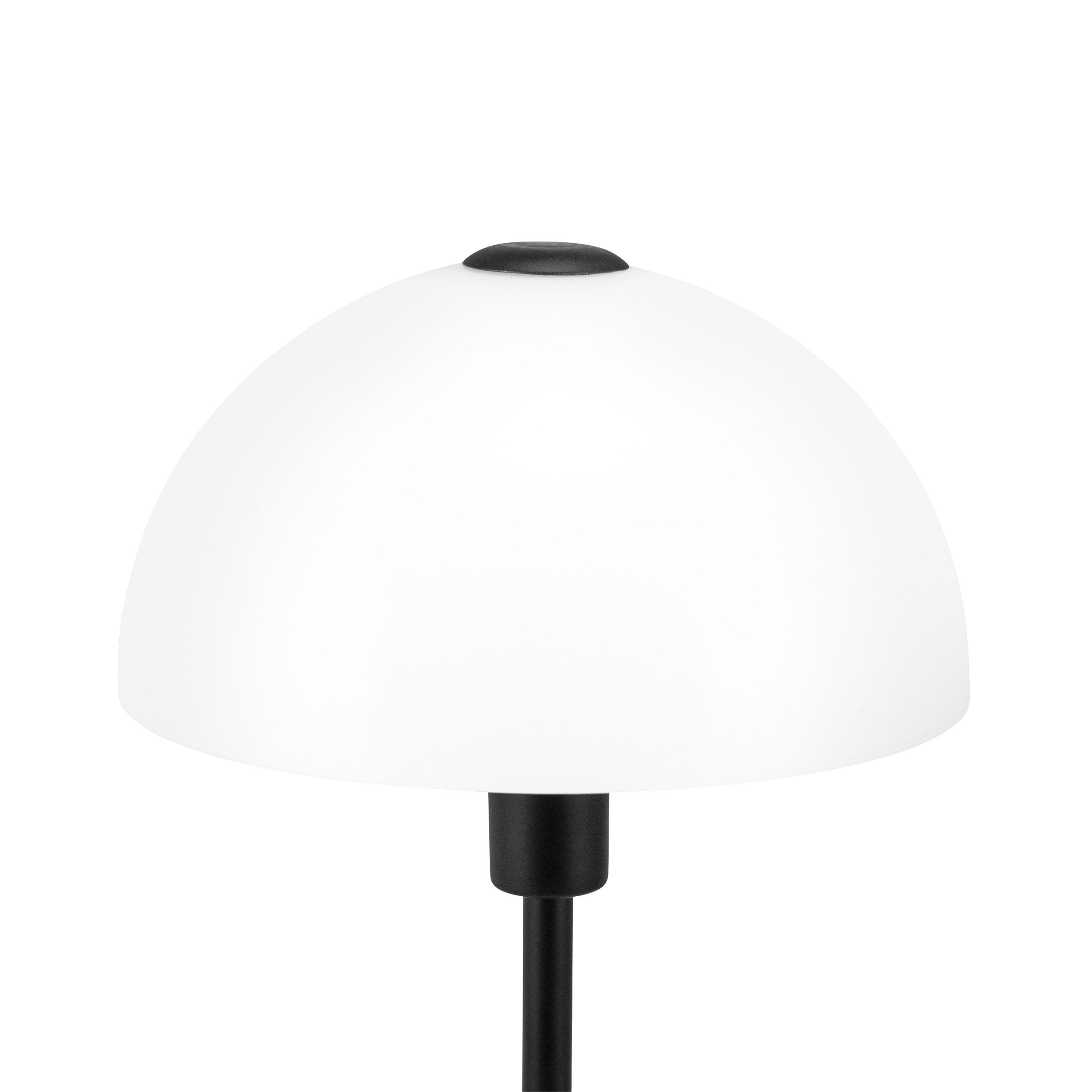 Dyberg Larsen Jazz Table Lamp, Opal/Black