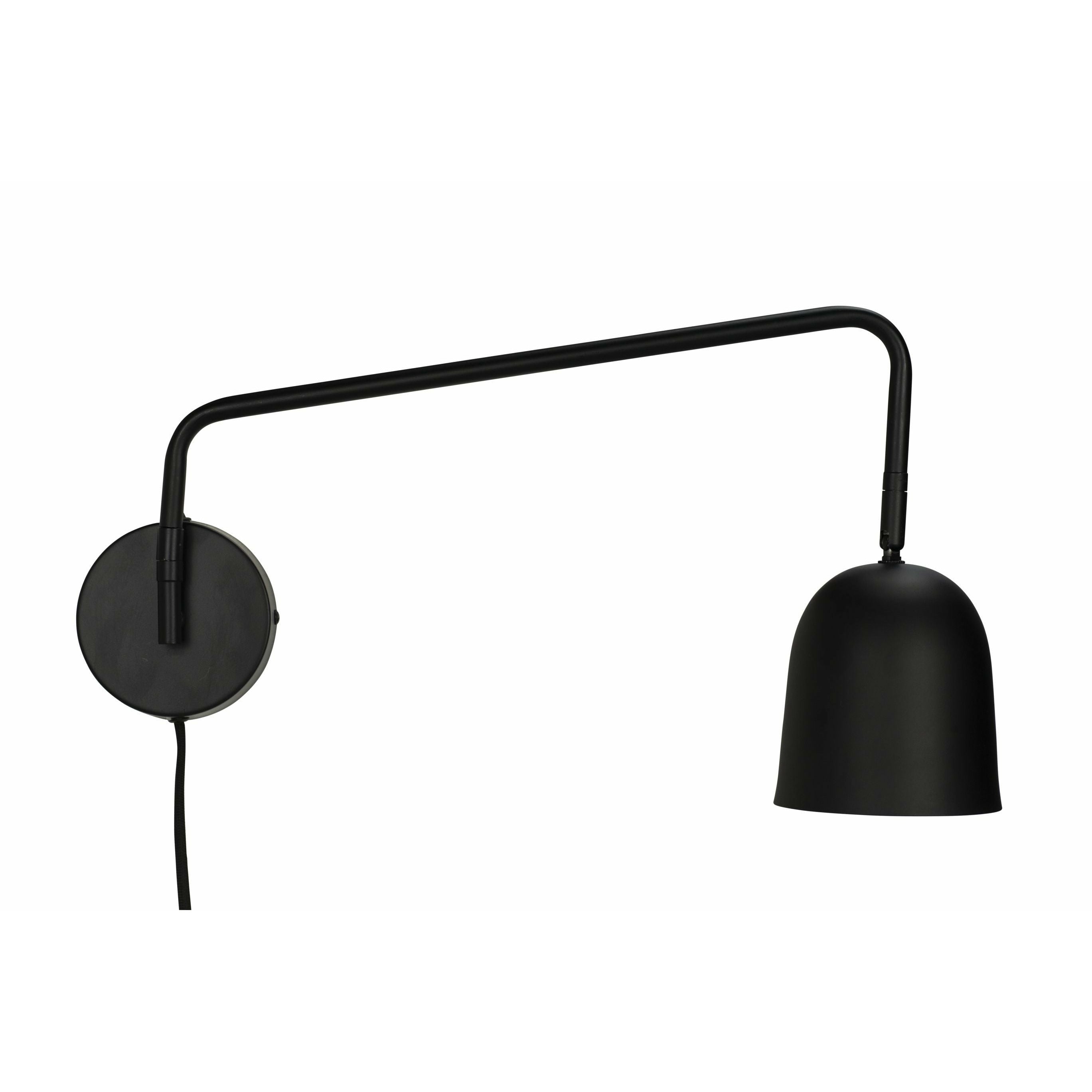 Dyberg Larsen Manchester Wall Lamp, zwart