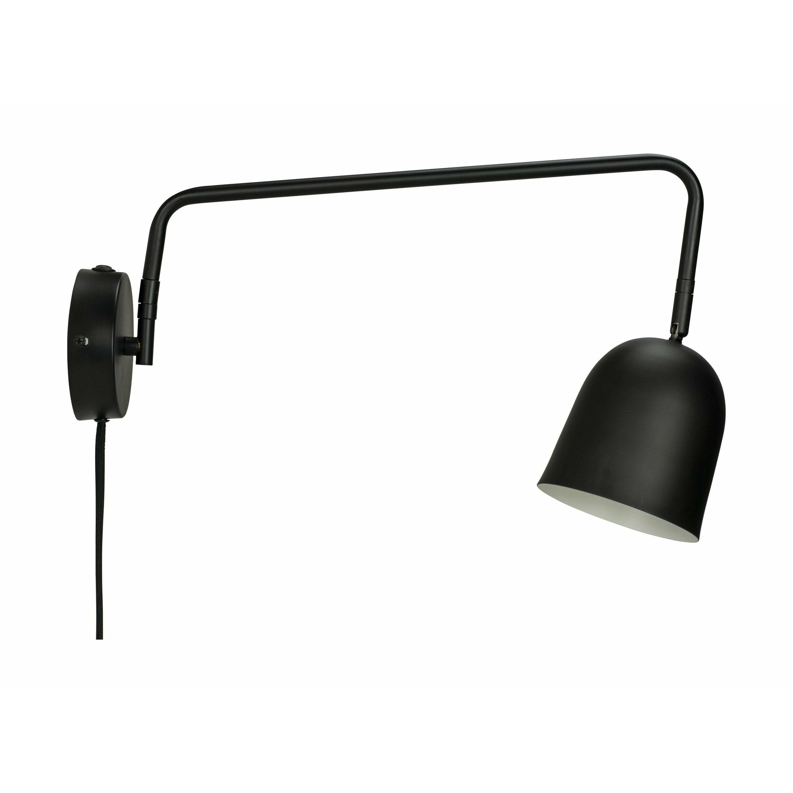 Lámpara de pared de Dyberg Larsen Manchester, negro