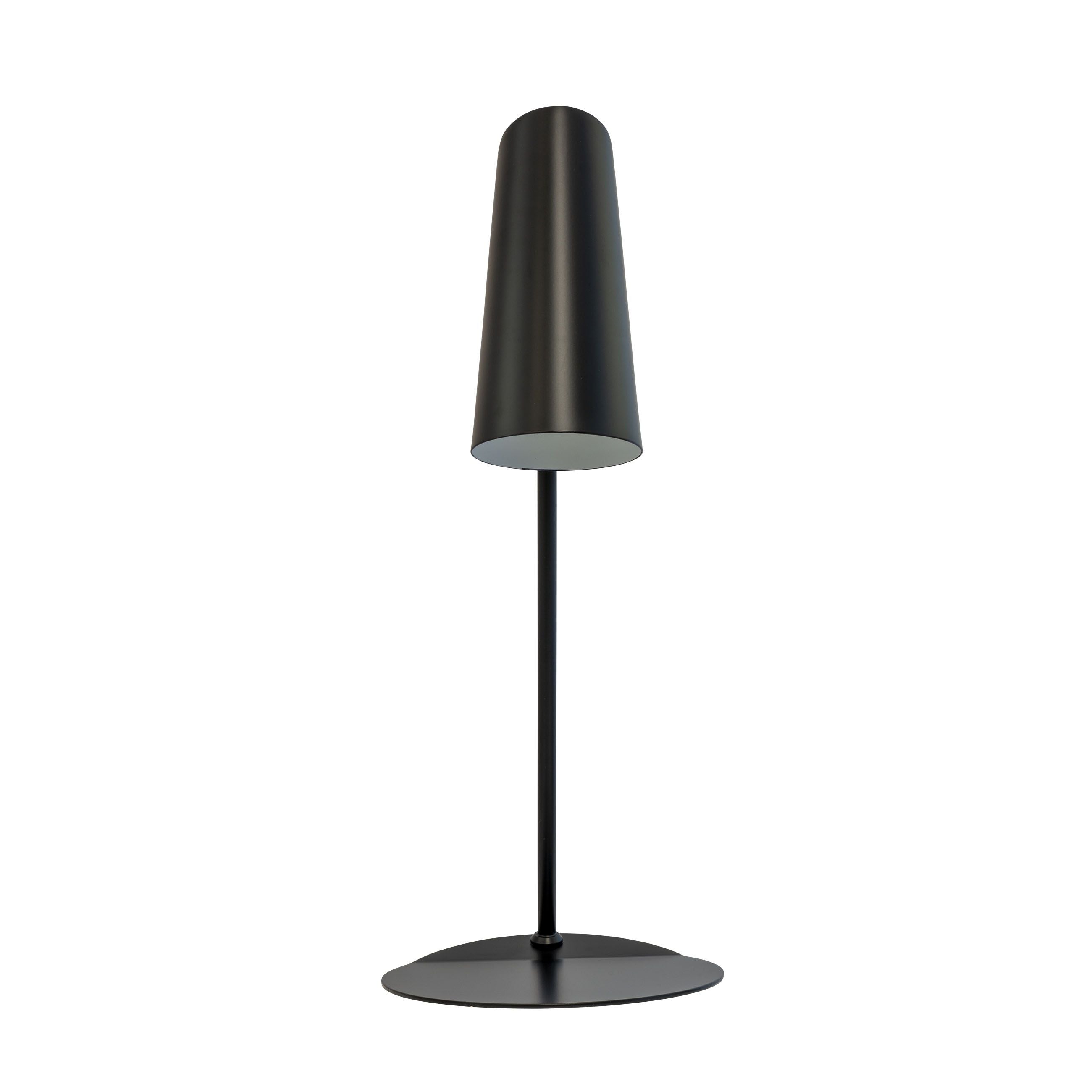 Dyberg Larsen Lampe de table Pallas, noir