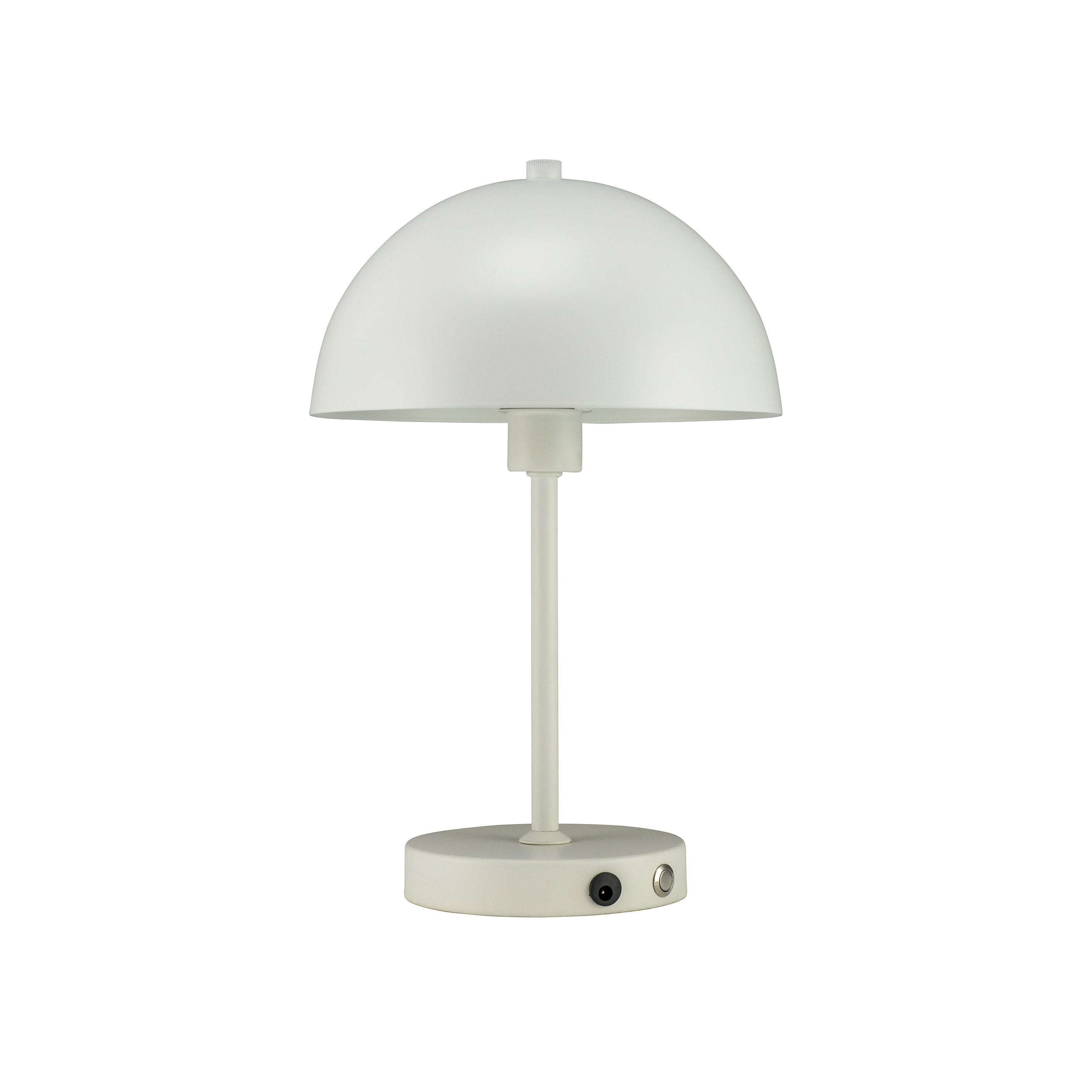 Lámpara de mesa LED de Dyberg Larsen Estocolmo, blanco