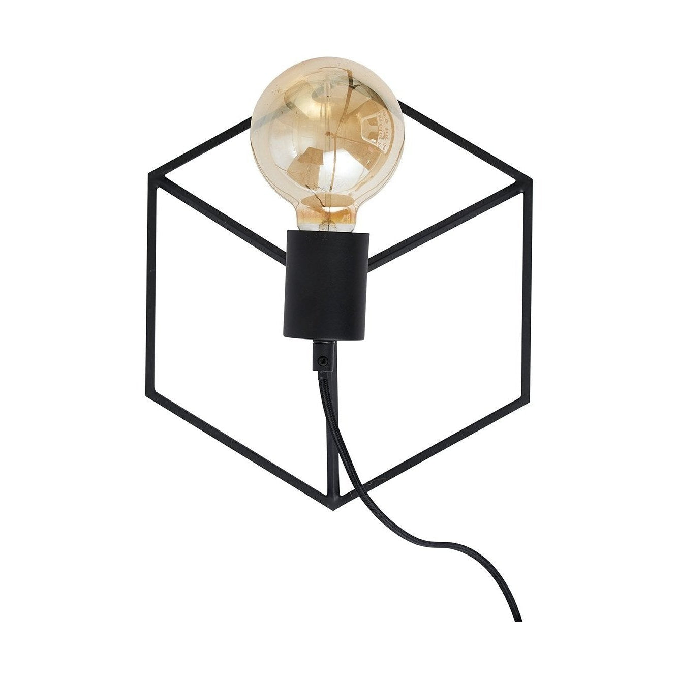 Lámpara de pared de cubos de pared de Dyberg Larsen, negro
