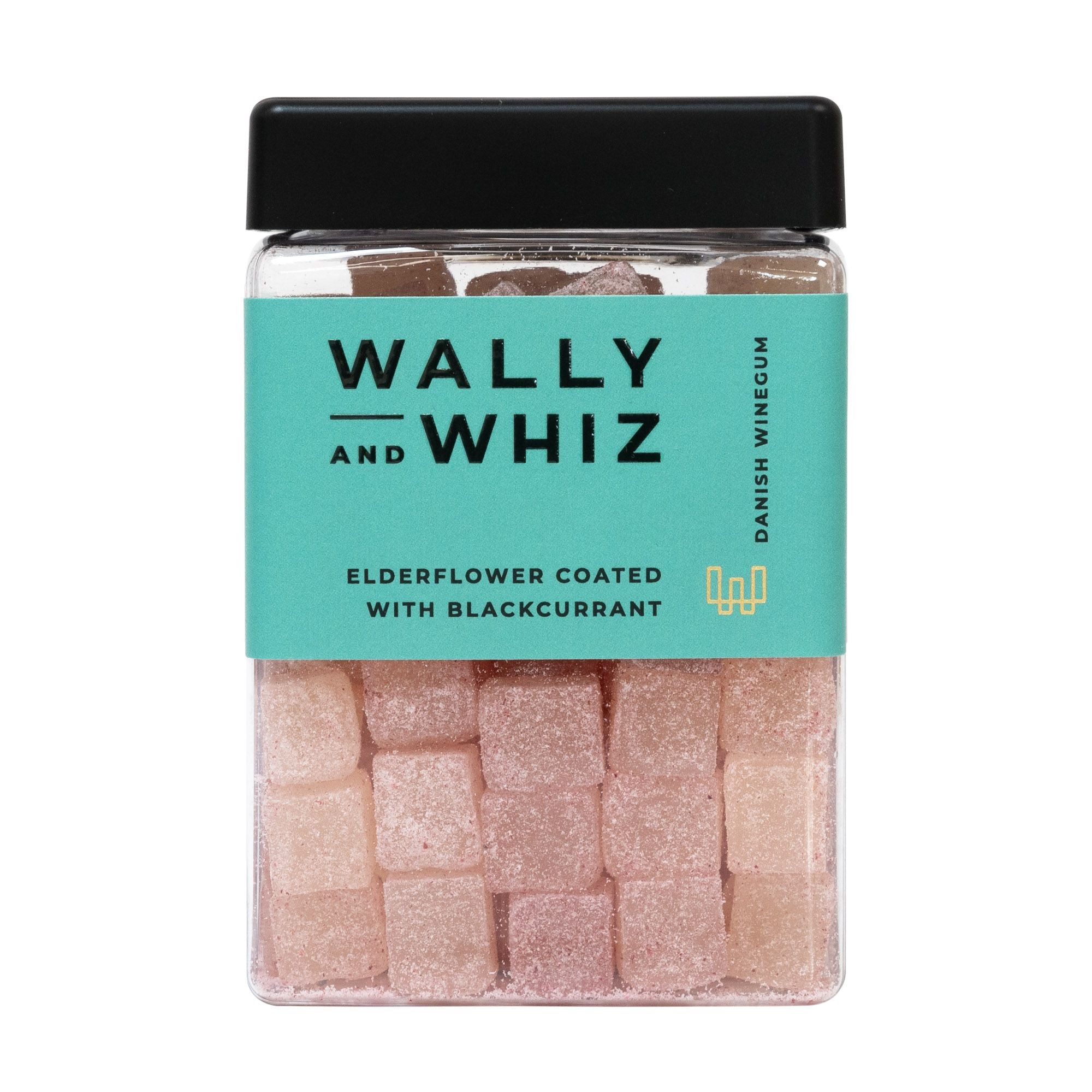 Wally y Whiz Summer Gum Cube, Flower con grosella negra, 240 g