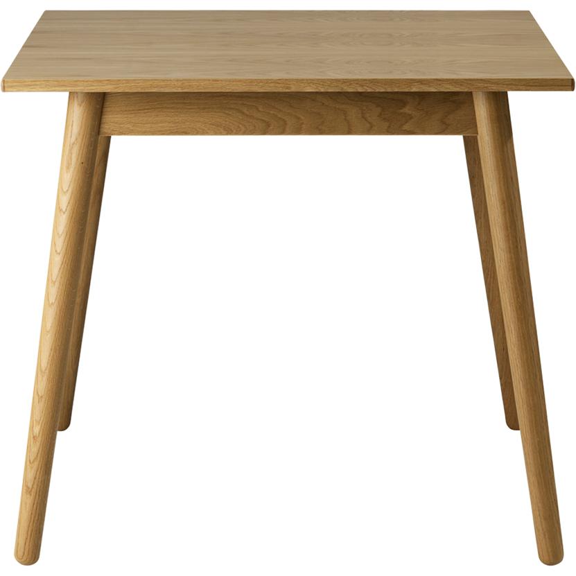 FDBMøblerC35餐桌橡木，天然，82x82cm