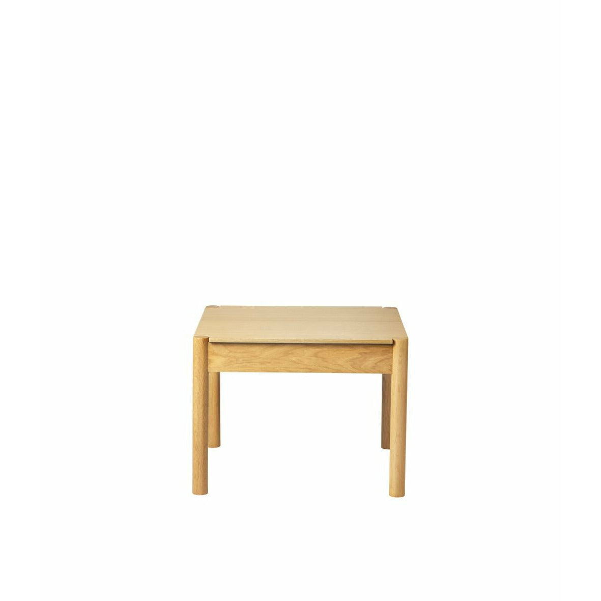 FDB Møbler Table basse C44 60x60 cm, gris naturel / beige